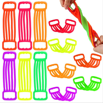 12-Pack Stretchy String Sensory Toys for Stress Relief & Classroom Rewards