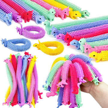 30-Pack Stretchy String Fidget Toys for Party Favors & Stress Relief