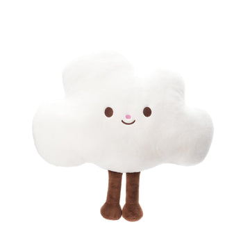 12-Inch Cloud Plush Pillow with Legs for Nursery Decor & Gifting