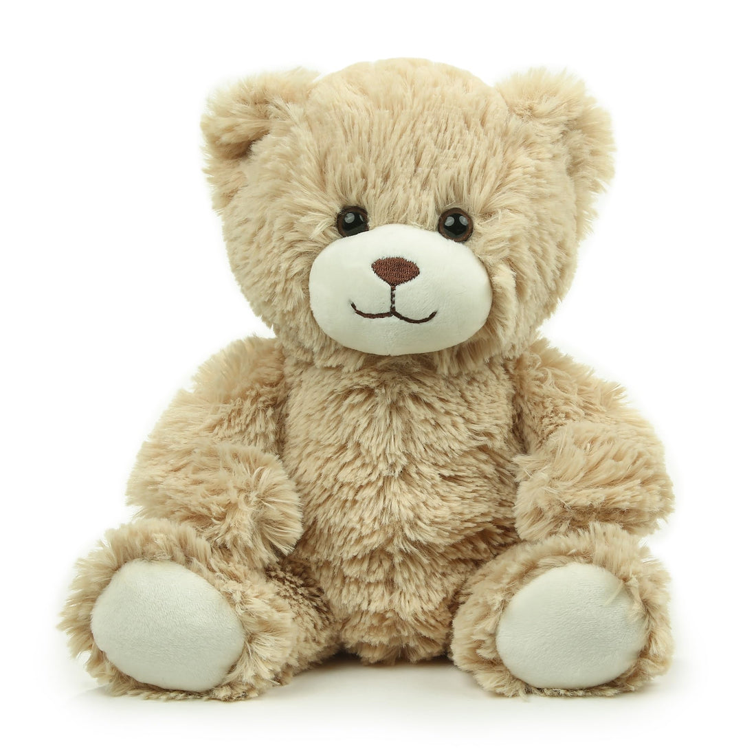 Classic 10-Inch Curly Teddy Bear Plush Toy for All Ages