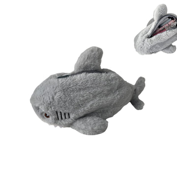 Shark Plush Pencil Pouch – Large-Capacity Stationery Storage Bag