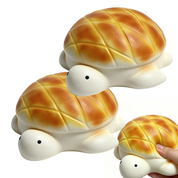 2-Pack 4.7-Inch Turtle-Shaped Squishy Toys for Stress & Sensory Relief