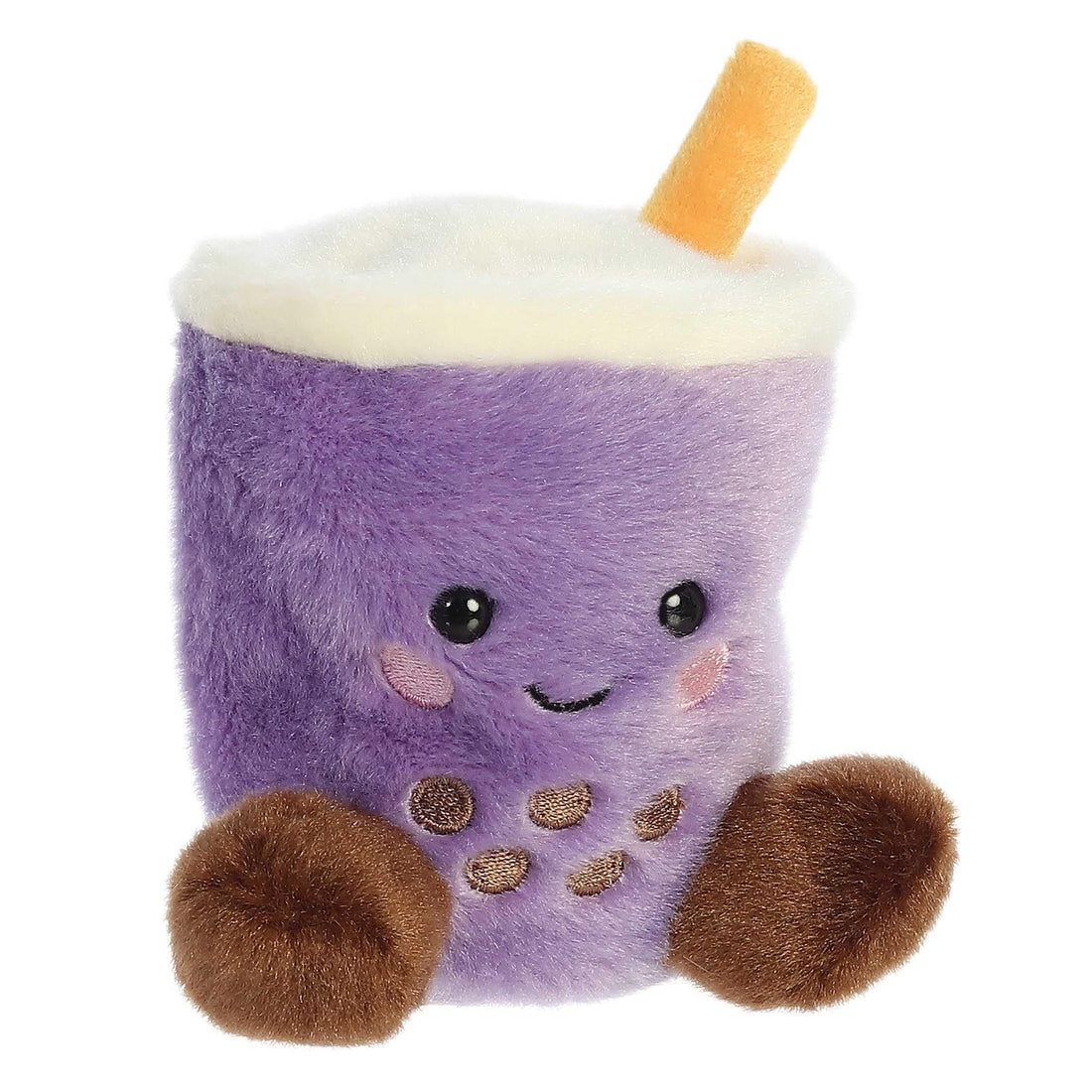 5-Inch Pocket-Sized Taro Boba Plush for Collecting & Display