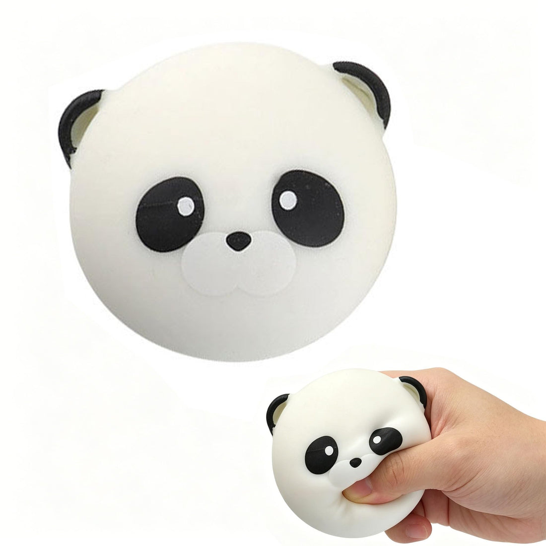 3-Inch Panda Slow-Rising Squishy for Anxiety Relief & Desk Fidget