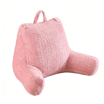 Memory Foam Reading Pillow with Armrests for Bed & Sofa