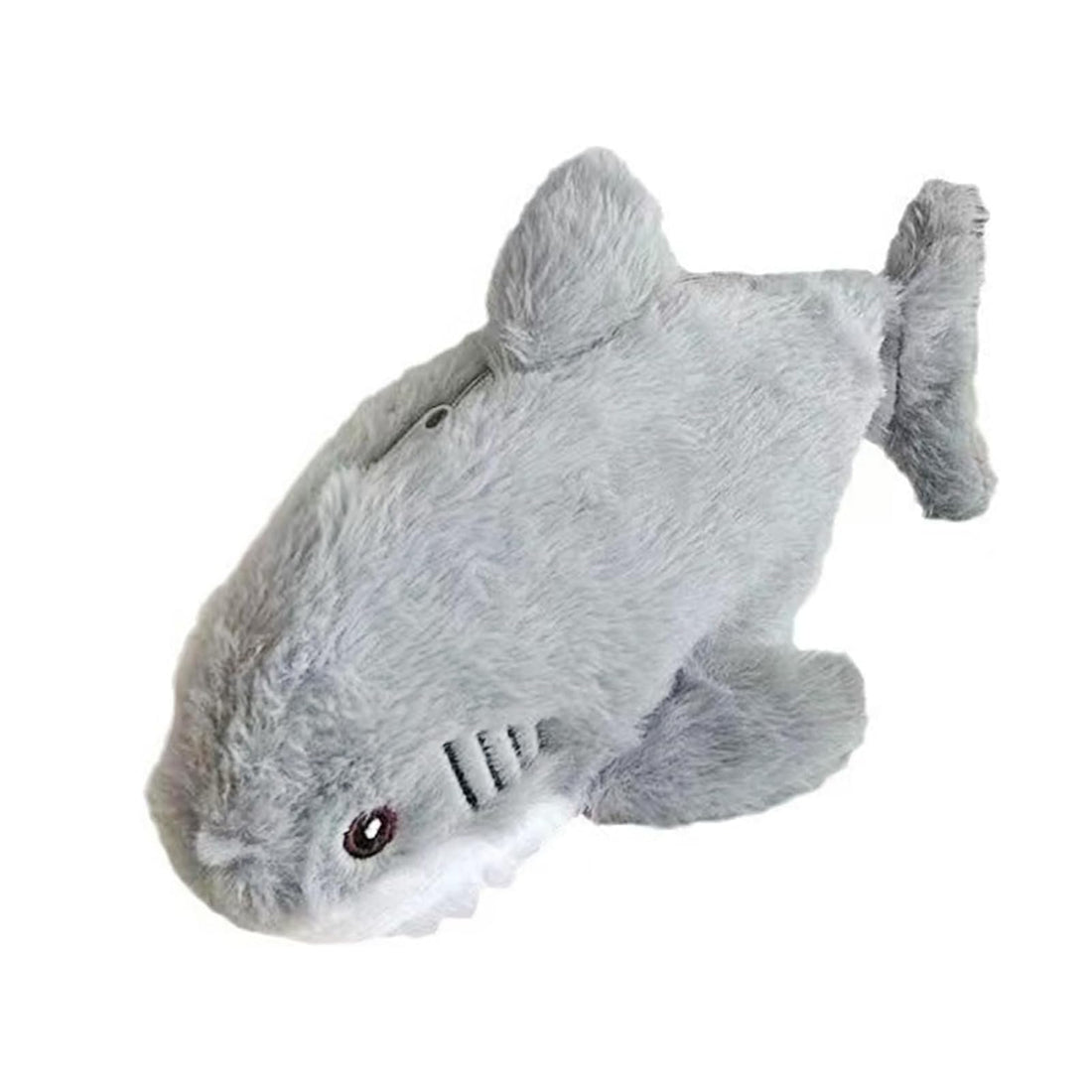 Plush Otter Pencil Case with Zipper – Large-Capacity Storage Bag