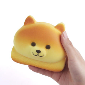 Scented Shiba Inu Bread Slow-Rising Squishy for Stress & Collecting